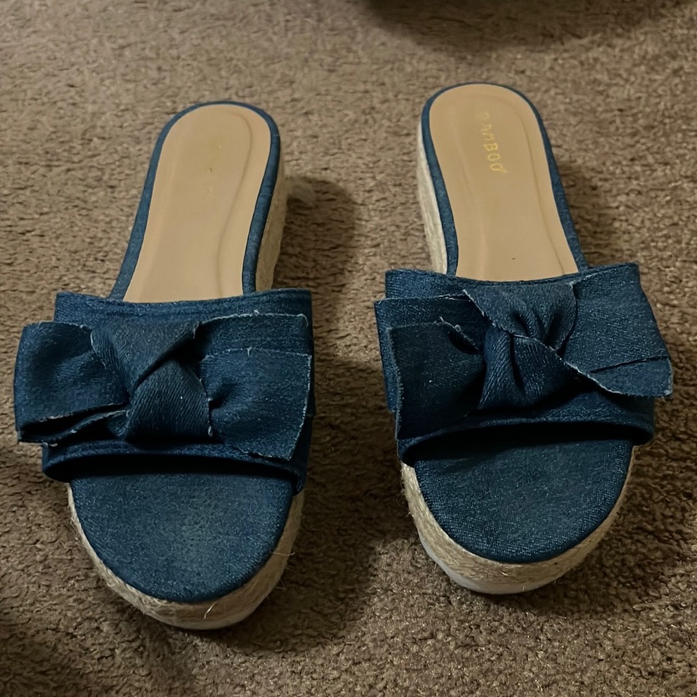 Jeans sandals